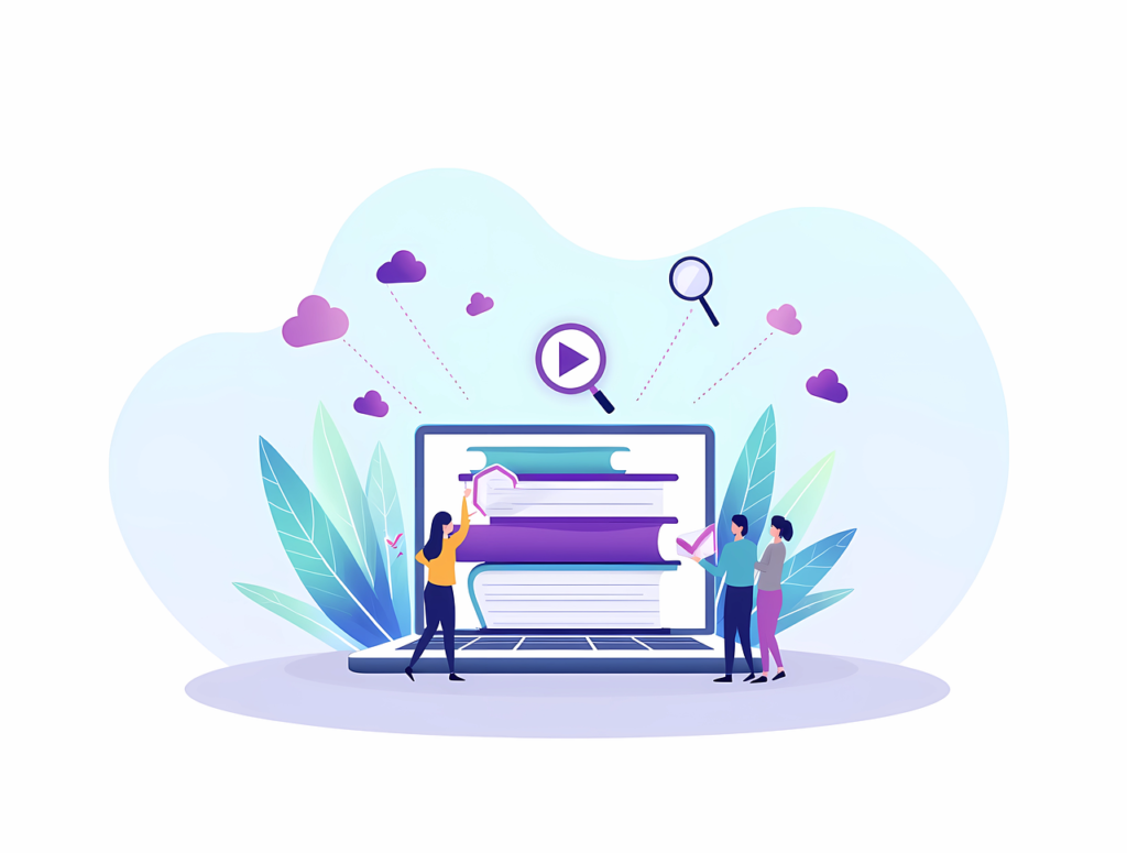 a visual content in marketing on a platform