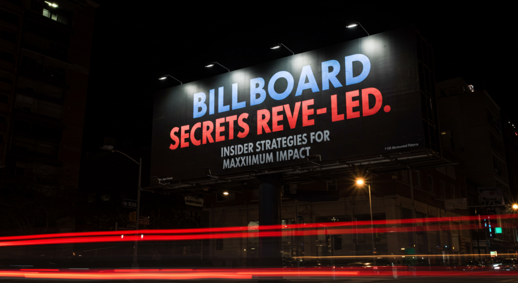 Billboard Secrets Revealed: Insider Strategies for Maximum Impact