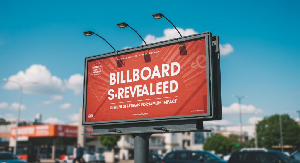 Billboard Secrets Revealed: Insider Strategies for Maximum Impact